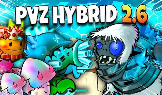 Plants vs zombies Pvz Hybrid 2.6 New Hero mode and New UI and Download save data